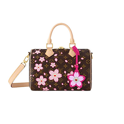 LOUIS VUITTON-M11264 루이비통 라군 블루 모노그램 타일 스피디 반둘리에 25