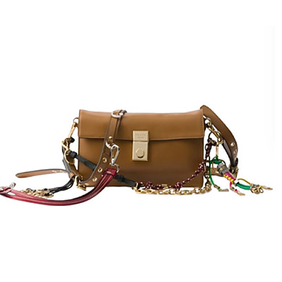 PRADA-1BD379 프라다 블랙 스몰 소프트 사운드 가죽 숄더백