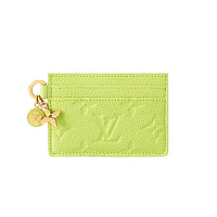 LOUIS VUITTON-M12227 루이비통 모노그램/라이트 블루 LV 참 카드 홀더