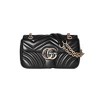 GUCCI-837280 9050 구찌 화이트 가죽 GG 마몽 스몰 숄더백