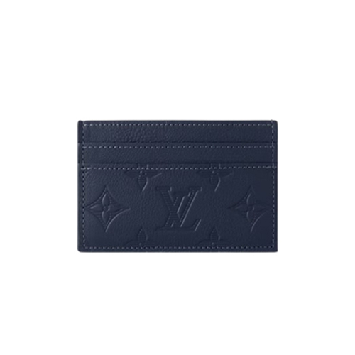 LOUIS VUITTON-M14789 루이비통 네이비 모노그램 섀도우 더블 카드 홀더
