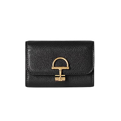 GUCCI-828148 2718 구찌 브라운 가죽 구찌 소프트빗 카드 케이스