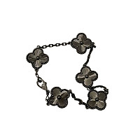 VAN CLEEF ARPELS-VCARD3 반클리프 옐로우 골드/블랙 빈티지 알함브라 브레이슬릿
