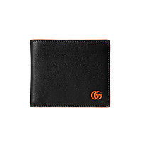 GUCCI-835047 1060 구찌 블랙/그린 가죽 GG 마몽 반지갑