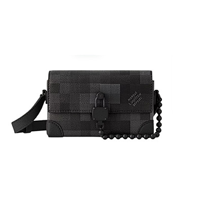 LV-M11496 루이비통 모노그램 이클립스 리버스 스티머 웨어러블 월릿 18cm
