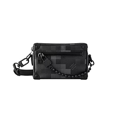 [스페셜오더]LOUIS VUITTON-M58906 루이비통 블랙 모노그램 패턴 미니 소프트 트렁크