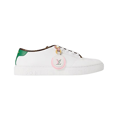 LOUIS VUITTON-1AHOHF 루이비통 화이트 모노그램 자카드 LV 라군 스니커즈 남여공용