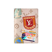 LOUIS VUITTON-N00168 루이비통 블루/그린 다미에 헤리티지 패스포트 커버