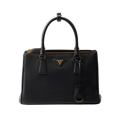 PRADA-1BA863 프라다 블랙 미디엄 프라다 갤러리아 가죽 백