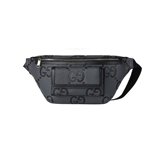 GUCCI-645093 1045 구찌 그레이 GG 점보 라지 벨트백