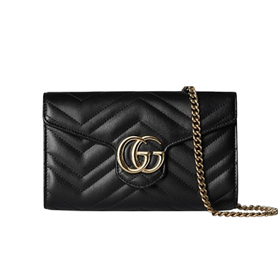 GUCCI-837745 6207 구찌 레드 GG 마몽 체인 지갑