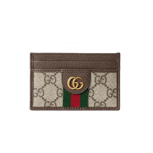 GUCCI-834795 9746 구찌 오피디아 베이지/브라운 카드 케이스