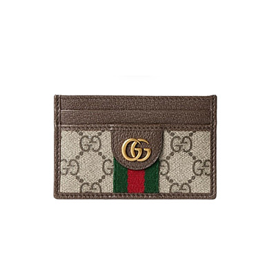 GUCCI-834795 1042 구찌 오피디아 블랙 가죽 카드 케이스