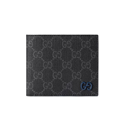 GUCCI-768243 1048 구찌 블랙 GG 수프림 캔버스 지갑