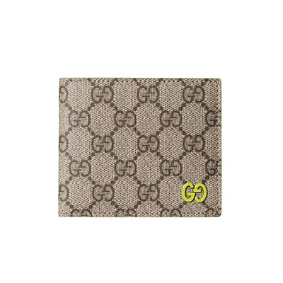 GUCCI-768243 1048 구찌 블랙 GG 수프림 캔버스 지갑