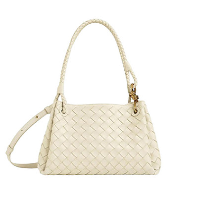 BOTTEGA VENETA-835921 보테가 베네타 에크루 양가죽 파라슈트