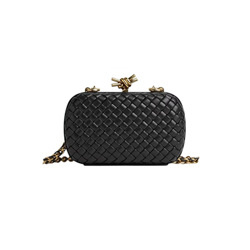 BOTTEGA VENETA-776662 보테가 베네타 블랙 양가죽 체인 놋