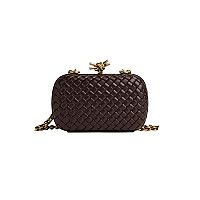 BOTTEGA VENETA-776662 보테가 베네타 블랙 양가죽 체인 놋