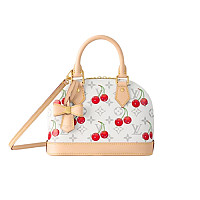 [스페셜오더]LOUIS VUITTON-M52481 루이비통 핑크 에삐 레더  스티커 장식 알마 BB