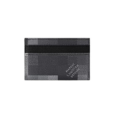 LOUIS VUITTON-M14862 루이비통 블루 컬러 모노그램 더블 카드 홀더