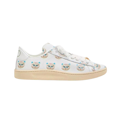 VALENTINO-7W2S0LX 발렌티노 화이트 로이코 쁘띠 찰스 패턴 스니커즈 남여공용