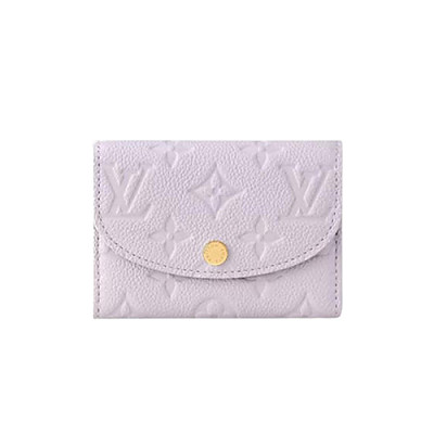 LOUIS VUITTON-M14085 루이비통 카비라 블루 모노그램 앙프렝뜨 LV x TM 로잘리 코인 퍼스