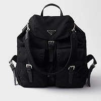 [스페셜오더]PRADA-2VZ110 프라다 브라운 리나일론 백팩 (패브릭 스트랩)