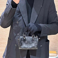 LOUIS VUITTON-M13406 루이비통 블랙 모노그램 LV x TM 나노 스피디