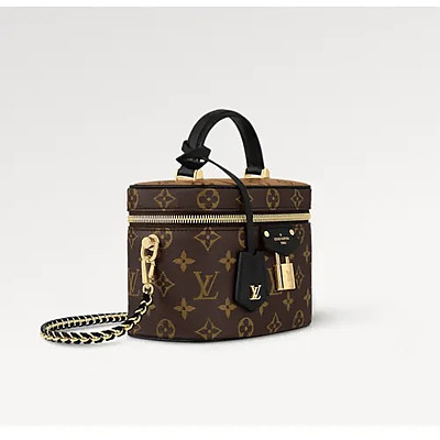 LOUIS VUITTON-M12427 루이비통 그레이 모노그램 베니티 체인 파우치
