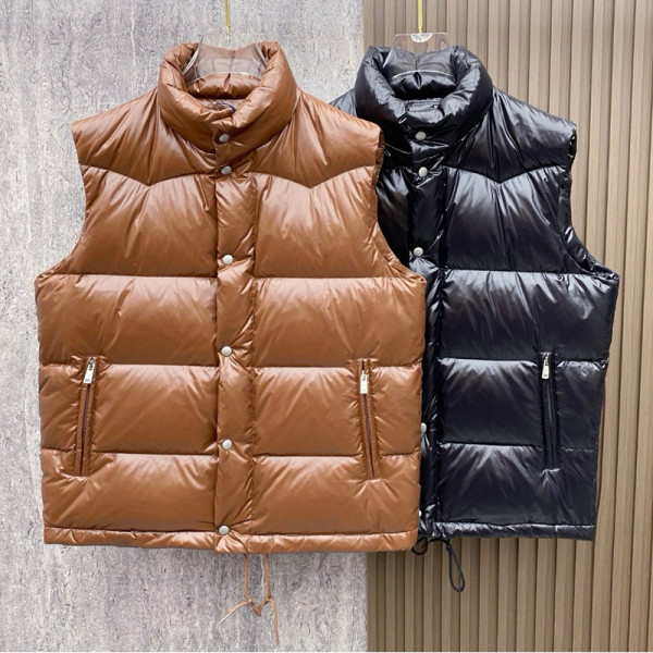 PRADA-P12045 2025년 신상 패딩 조끼 남성용 (2컬러)