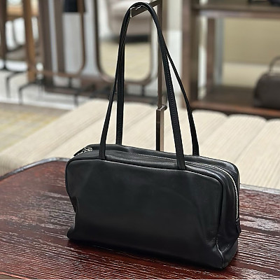 [스페셜오더]THE ROW-1887 더 로우 Astra 아스트라 볼링 나파 가죽 블랙