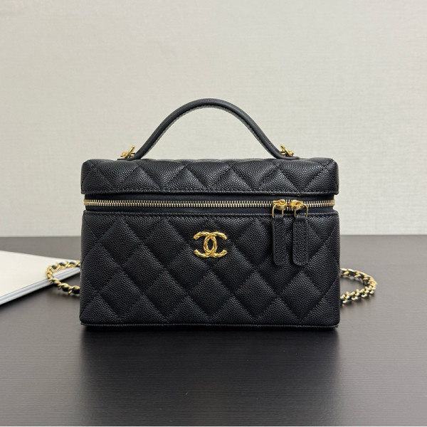 [스페셜오더]CHANEL-12181 샤넬 블랙 26S/S 신상 바니티 케이스