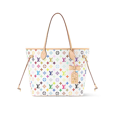 [스페셜오더]LOUIS VUITTON-M45680 루이비통 핑크 모노그램 자이언트 네버풀 MM