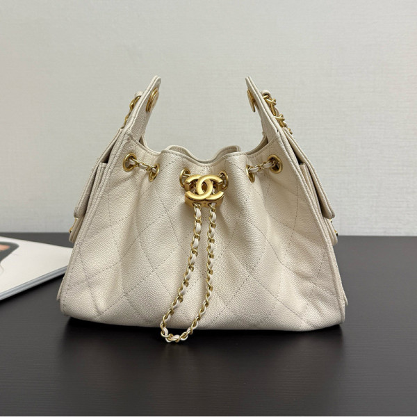 [스페셜오더]CHANEL-AS5631 샤넬 핑크 캐비어 가죽 CHANEL 25 미니 백