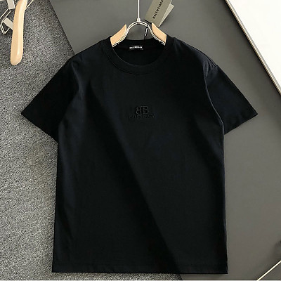 BALENCIAGA-04075 발렌시아가 2026년 NEW 남년공용 크루넥 티셔츠