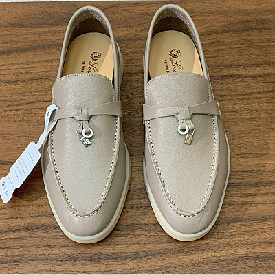 Loro Piana-05260 로로 피아나 레트로 가죽 로퍼 남녀공용 (4컬러)