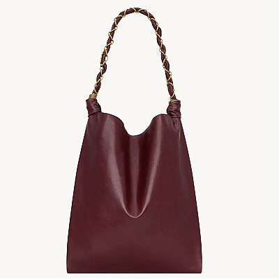 [스페셜오더]SAINT LAURENT-834750 생로랑 스무스 가죽 소재 아말리아백 AMALIA 버건디