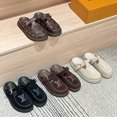 LOUIS VUITTON-08218 루이비통 2026SS 버켄스탁 클로즈드 토 슬리퍼