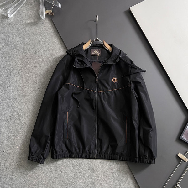 LORO PIANA-09056 로로피아나 2026 가을/겨울 스탠드 칼라 재킷과