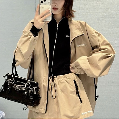 MIUMIU-09146 미우미우 2026 허리조기 재킷