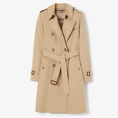 [스페셜오더]BURBERRY-BB09155 버버리 켄싱턴 트렌치 코트 여성용