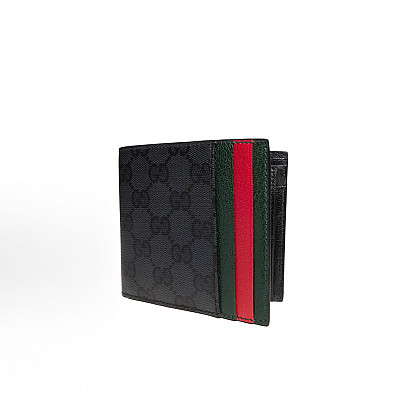 [스페셜오더]GUCCI-‎A008RC 웹 슬롯 디테일 플랩 지갑