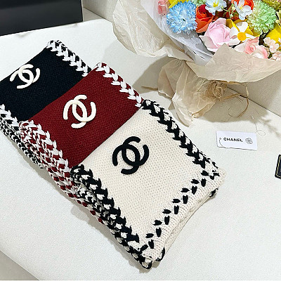 CHANEL-10083 샤넬 2026FW 캐시미어 스카프(3컬러)