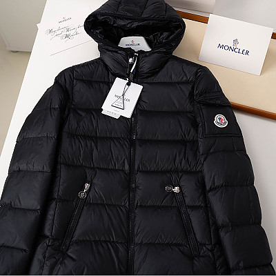 MONCLER-10141 몽클레어 여성용 후드 숏 다운 재킷