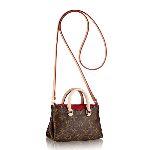 LOUIS VUITTON-M61254 루이비통 모노그램 레드 나노 팔라스