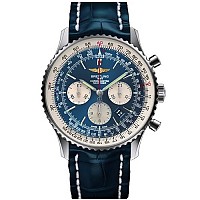 [스페셜오더]BREITLING-브라이틀링 내비타이머 B01 크로노그래프 스위스에어 에디션 스틸 시계 43mm