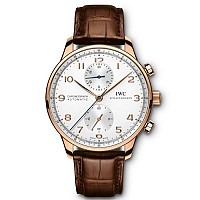 [스페셜오더]IWC-IW371491 아이더블유씨 포르투기저 크로노그래프 스틸 블루다이얼 남성워치41mm