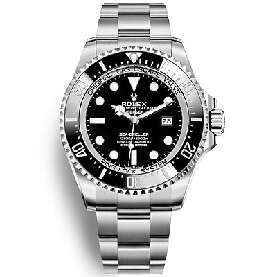 ★[AR팩토리]ROLEX-롤렉스 SEA-DWELLER 씨-드웰러 세라믹 베젤 스틸 블랙 다이얼 남성시계 43mm