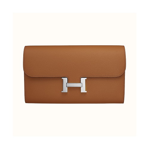 [스페셜오더]HERMES-H063626 에르메스 골드 앱송 Constance 콘스탄스 실버 하드웨어 롱 월릿