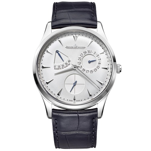 [스페셜오더]JAEGER LECOULTRE-예거 르쿨트르 마스터 울트라 씬 파워 리저브 스틸 실버다이얼 워치 39mm